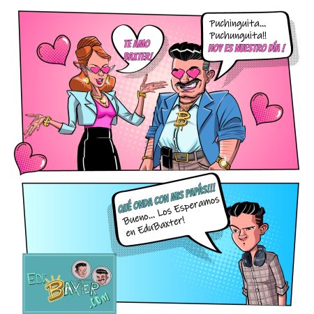 SAN VALENTIN Sr y Sra Baxter y Jhonny